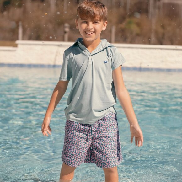SOUTHERN MARSH SWIM TRUNK(YOUTH LARGE)